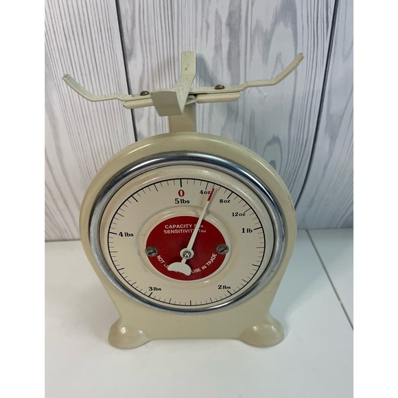 Farmhouse Dulton Mechanical Scales 5 Lb Capacity 1 Oz Sensitivity Rest Hardware - Picture 1 of 5